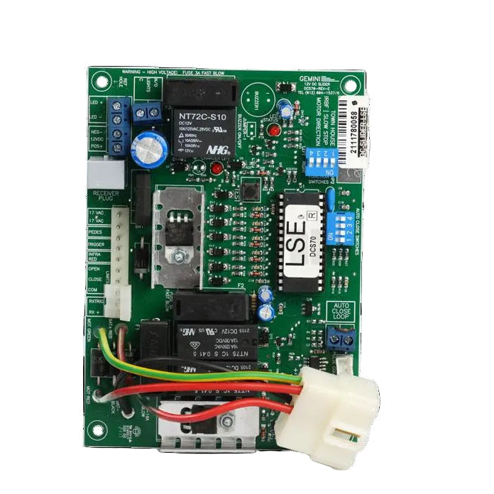 Gemini 12V DC Slider PCB LSE R02615 Dos