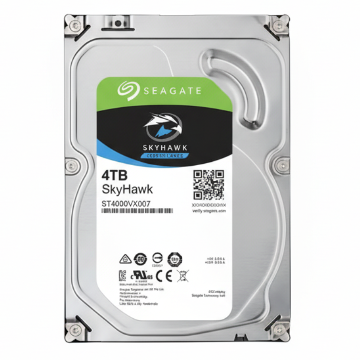 SEAGATE 4TB HDD Surveillance Storage SkyHawk 3.5 Size SATA