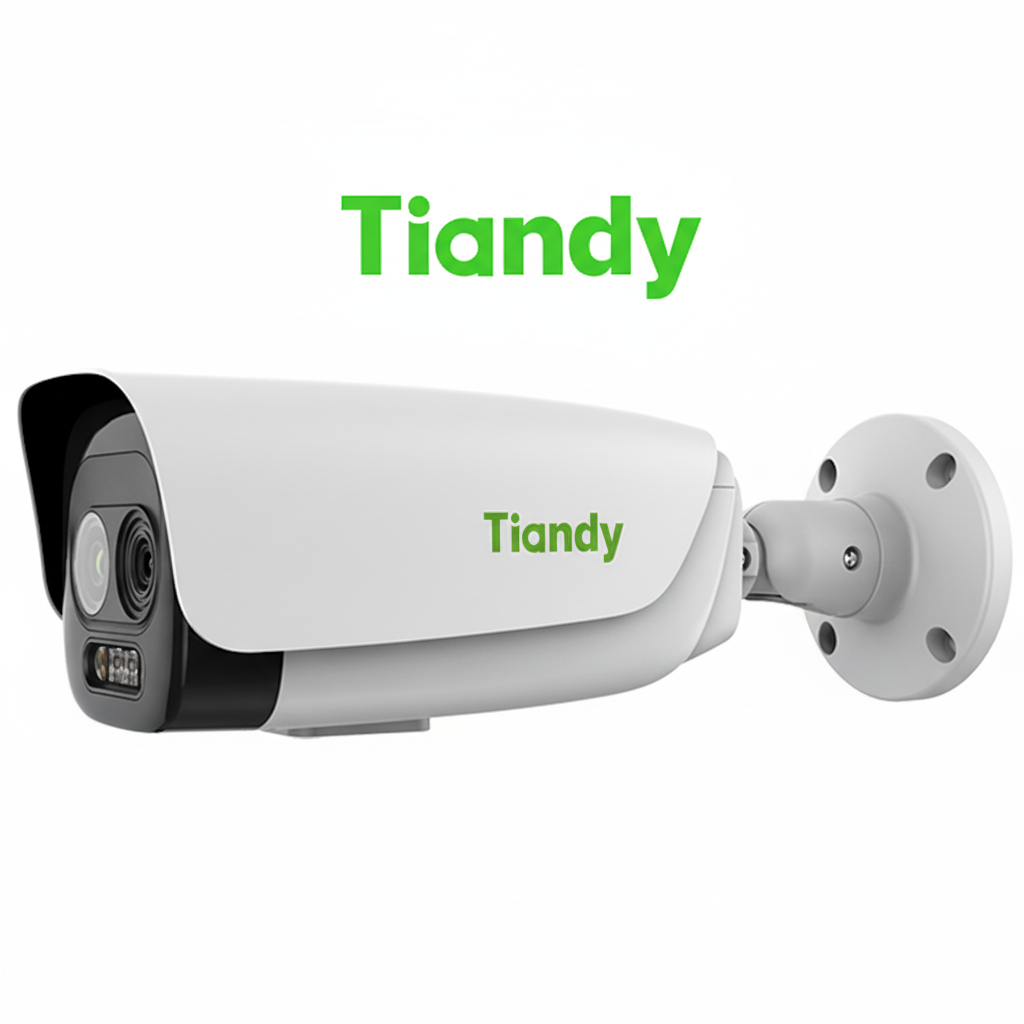 Tiandy IP Camera: Advanced Visual 5MP Thermal QCIF Tripwire