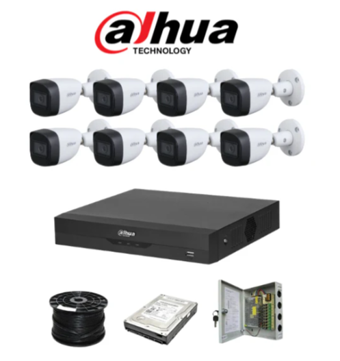 Dahua 8 Channel 5MP CCTV system | Audio