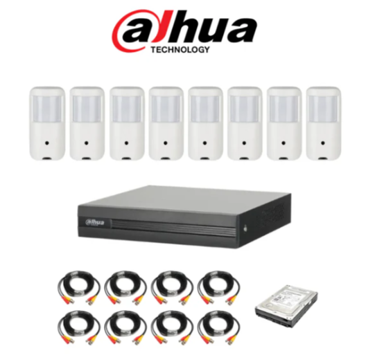 Dahua 8 Channel Hidden Pinhole DIY CCTV system