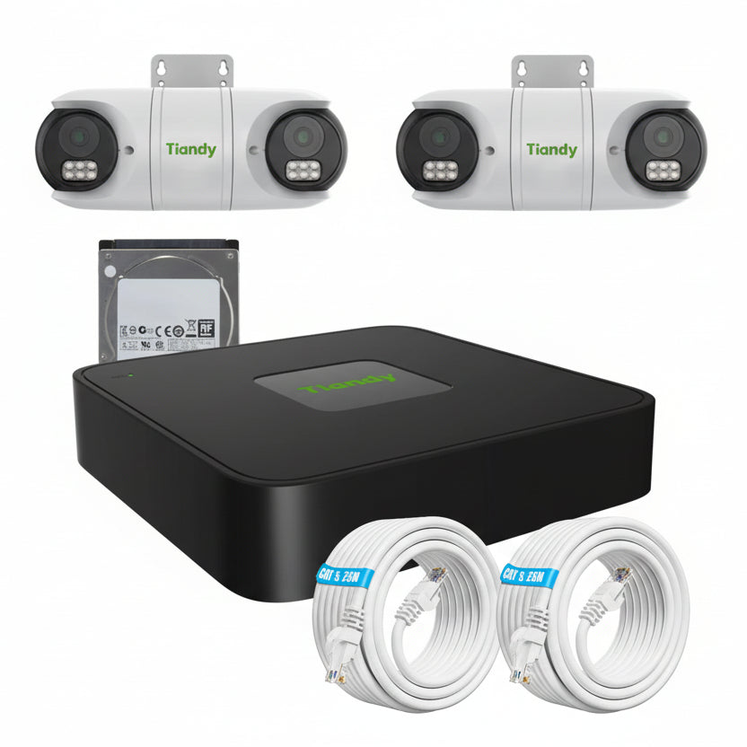 Tiandy IP AK Series 8 Channel OMNI Kit