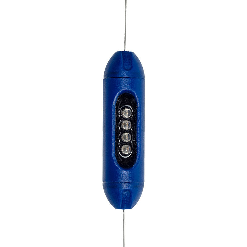 Electric Fence HV Timed Light Stainless Steel Blue