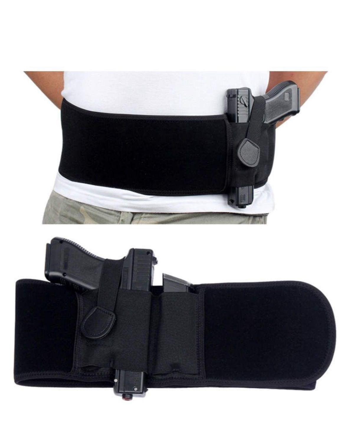 Universal Concealed Abdominal Belt Holster