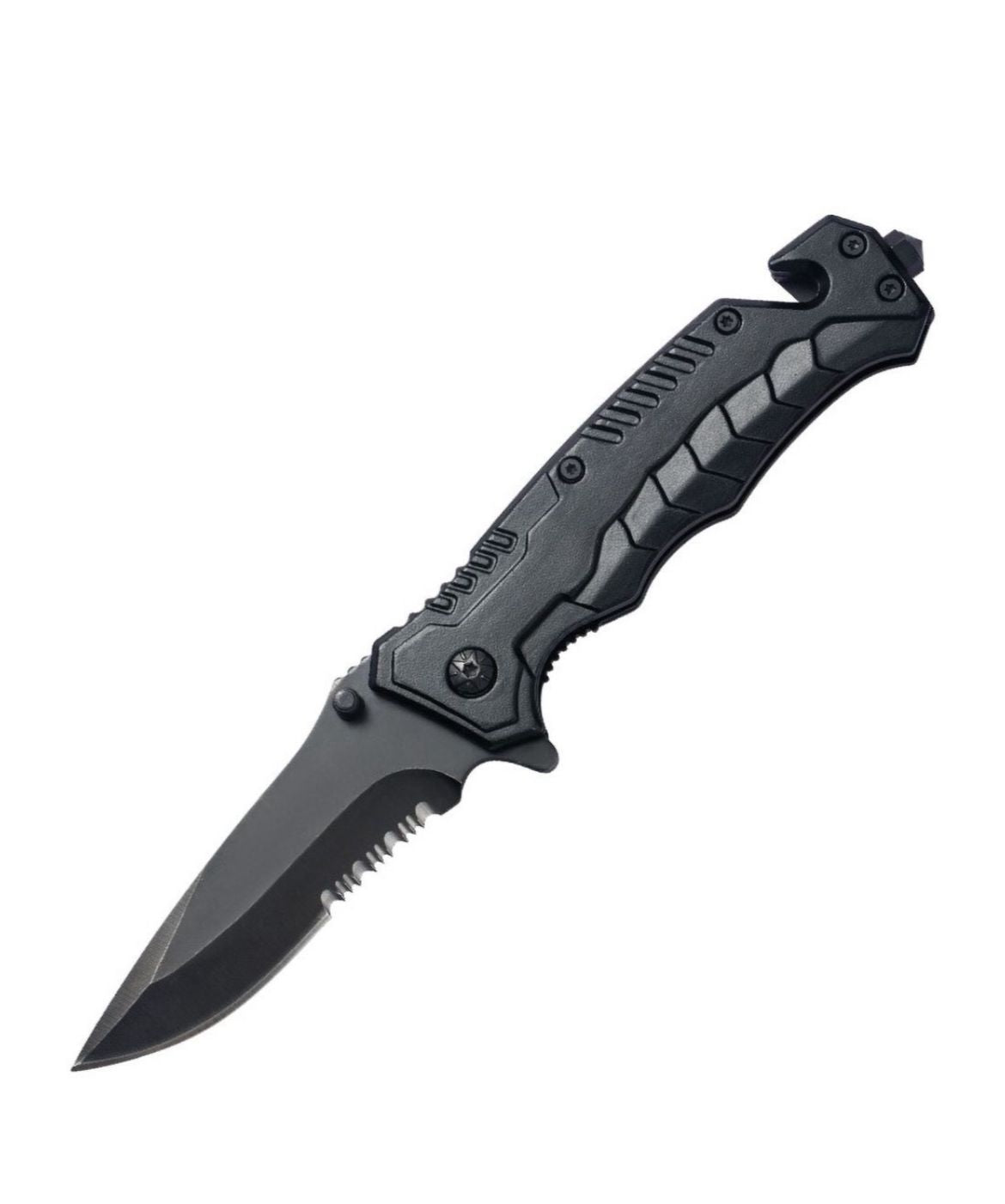 Folding Pocket Extreme Ops Tactical Clip Serrated Blade Knife