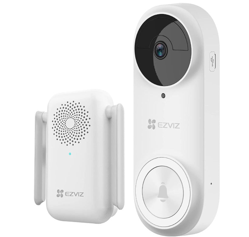EZVIZ Wi-Fi Battery Powered Video Doorbell DB2 KIT 5MP 2.0mm Lens
