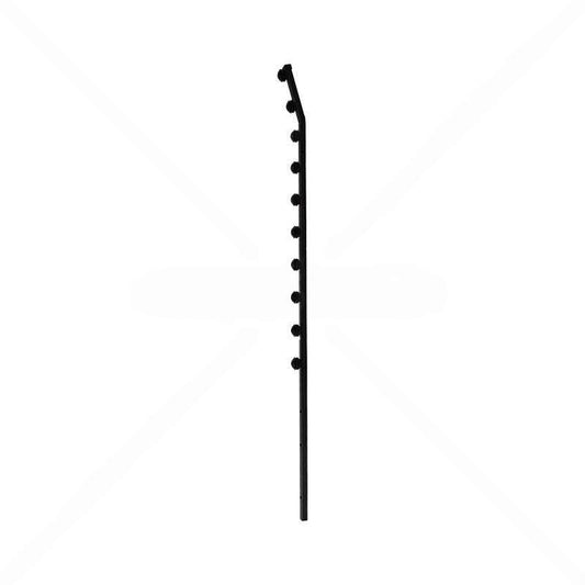 Nemtek Fence Pole - 10Line Square Tube Golf Black