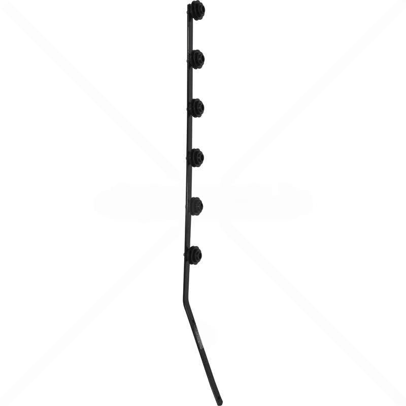 Nemtek Fence Pole - 6Line Flat Bar Angle Black