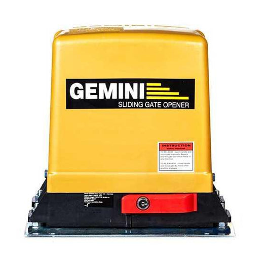 Gemini DC Slider + Battery and Remotes excl. steel Rack