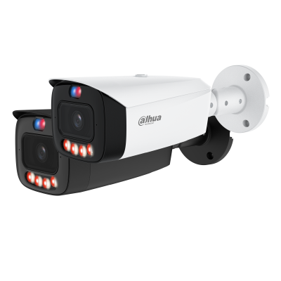 Dahua 6MP Smart Dual Light Bullet 50m IR 2.8mm -  Micro SD   Card - Built-In Dual Mics