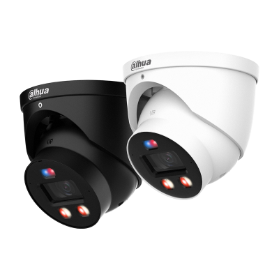 Dahua 6MP Smart Dual Light Eyeball 30m IR 2.8mm - Micro SD Card - Built-In Dual Mic