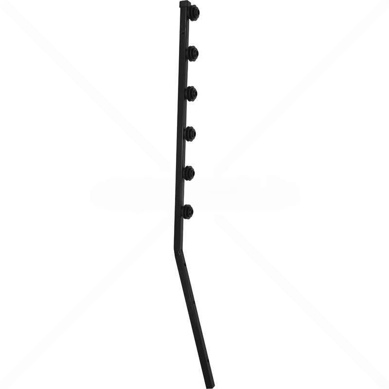 Nemtek Fence Pole - 6Line Square Tube Angle Black
