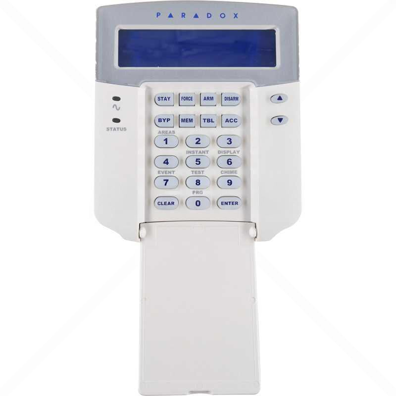Paradox K641+ 32-Character Blue LCD Keypad (EVO Series)