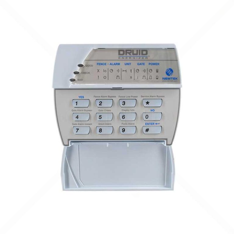 Nemtek Fence Energizer Keypad - LCD For DRUID - 1 zone