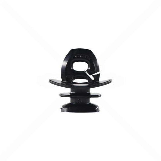 Nemtek Fence Accessories Insulator - Jurassic - Black 6.2mm Slotted