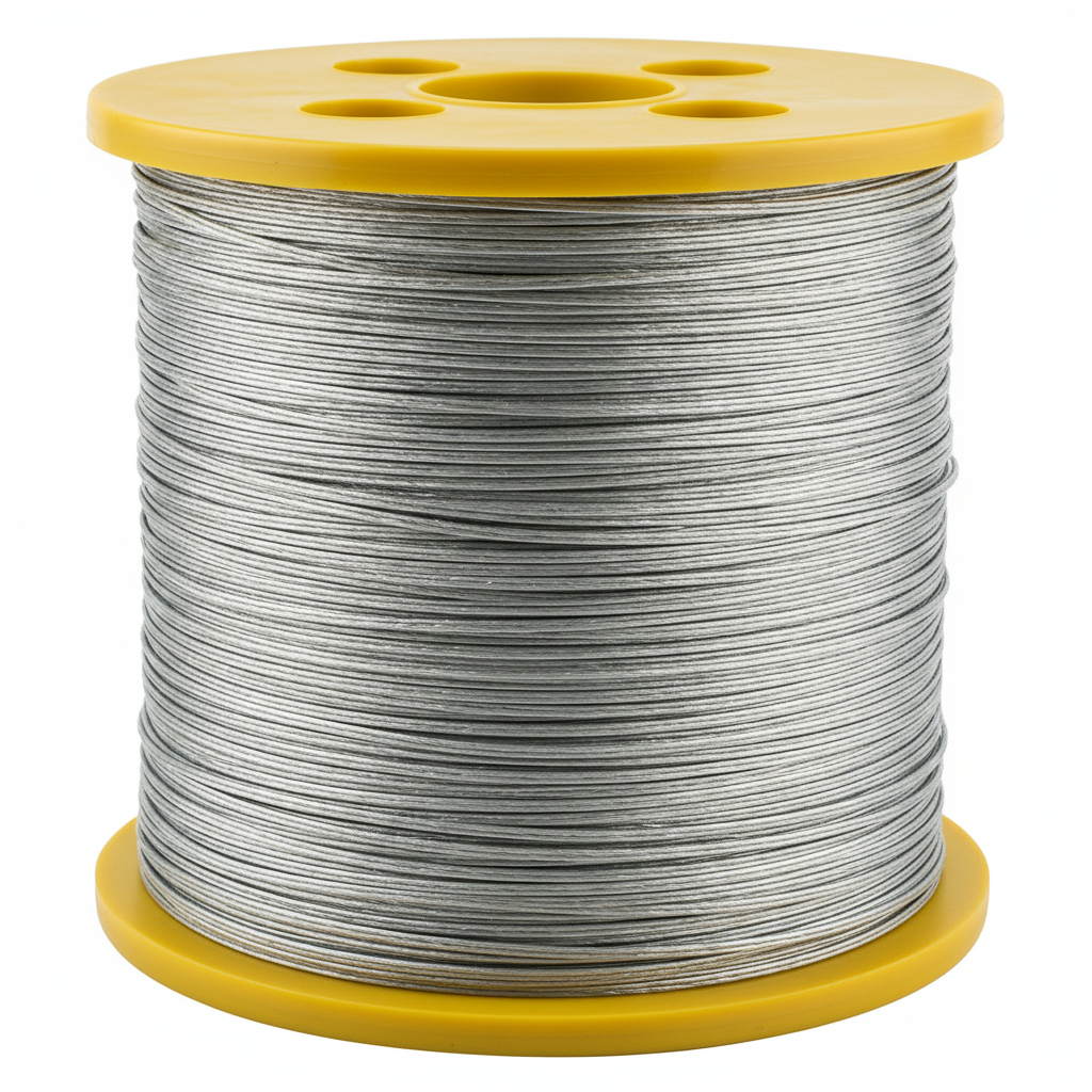 Braided Wire - Galvanised 2mm / 20Kg Reel (1000M)