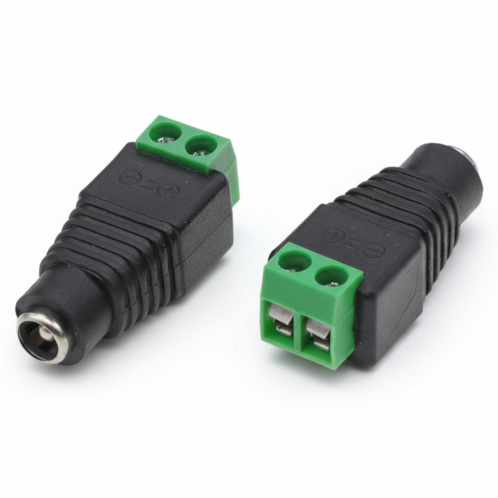 Securi-Prod DC Jack incl Terminal Connector Block