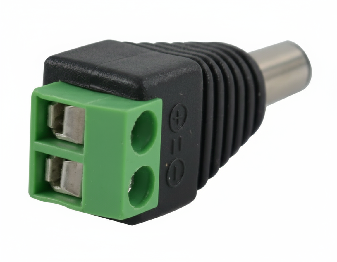 Securi-Prod DC Plug incl Terminal Connector Block