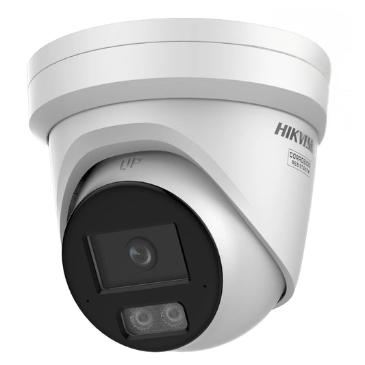 HIKVISION IP Turret 4MP ColorVu Hybrid Light 40m 2.8mm IP67
