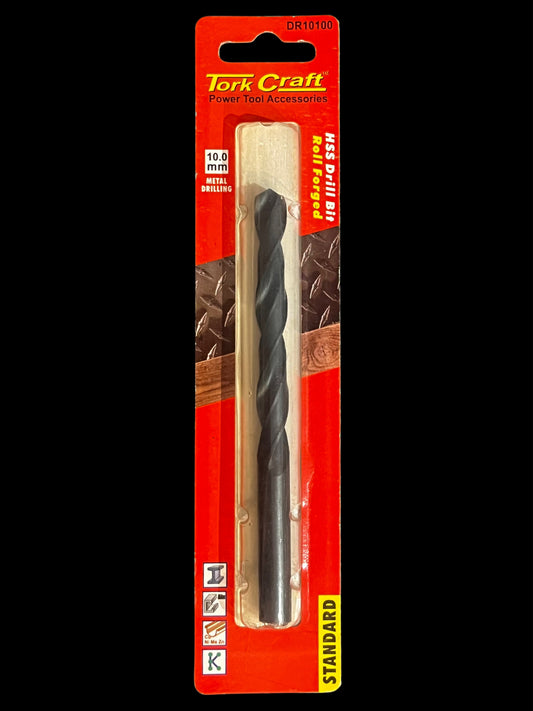 DRILL BIT HSS STANDARD 10.0MM (DR10100)