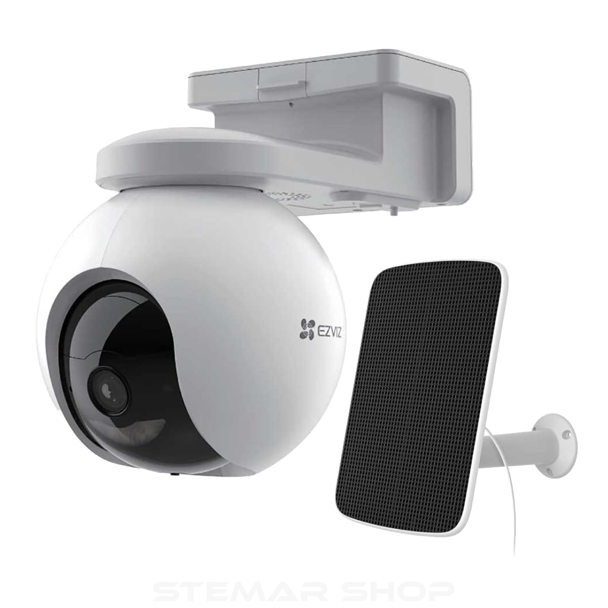EZVIZ Wi-Fi PT Battery Powered Camera Outdoor HB8 4MP 4mm Lens incl. Solar Panel