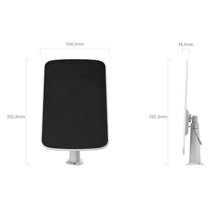 EZVIZ Wi-Fi PT Battery Powered Camera Outdoor HB8 4MP 4mm Lens incl. Solar Panel