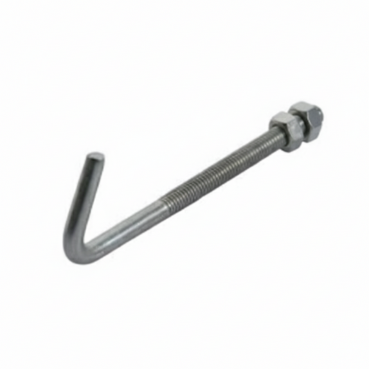 Nemtek Fence Accessories Hook Bolt - Round - Elect Galv - M5x70MM