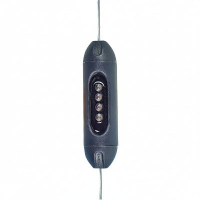 Electric Fence HV Timed Light Galv Dark Grey