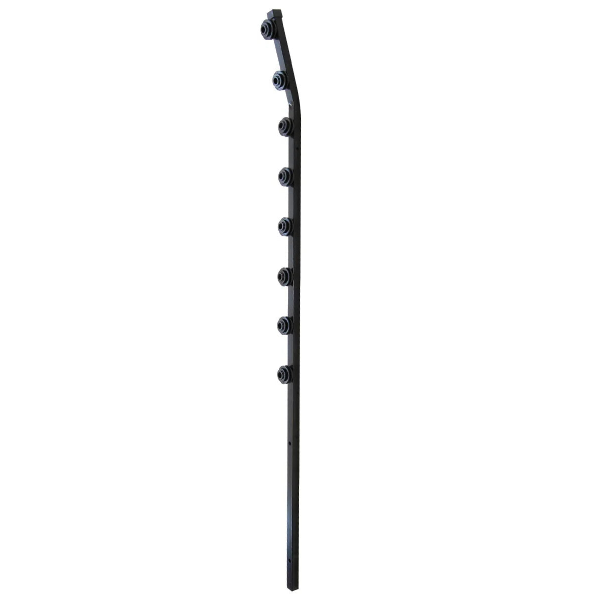 Nemtek Fence Pole - 8Line Square Tube Golf Black