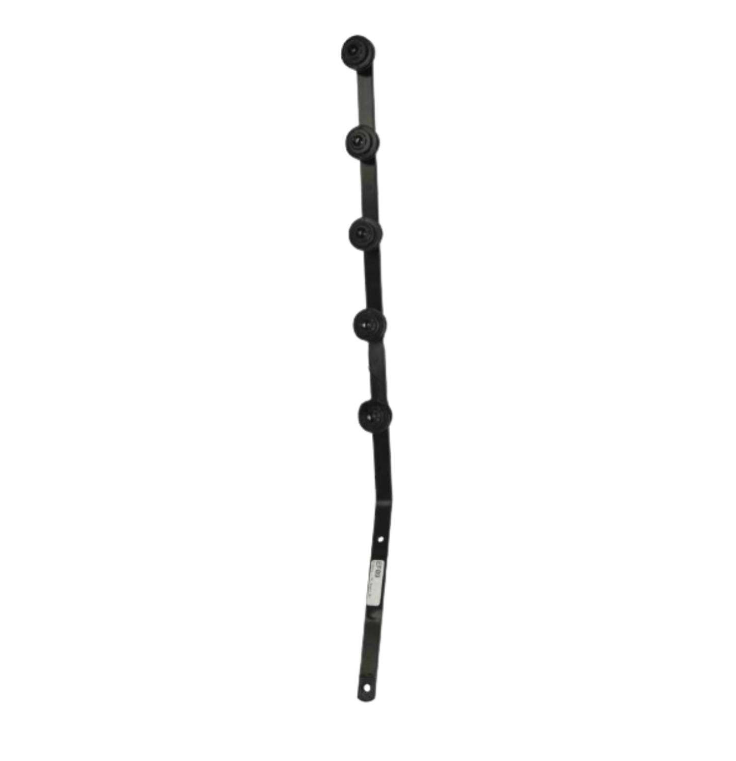 Nemtek Fence Pole - 5Line Flat Bar Angle Black