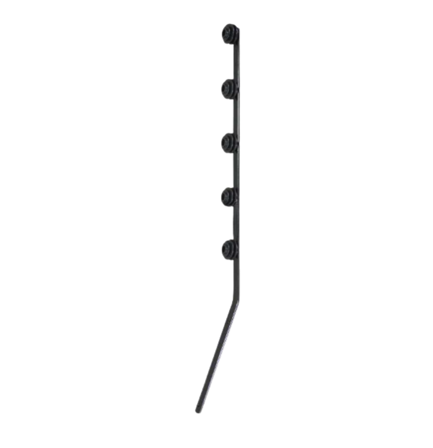 Nemtek Fence Pole - 5Line Flat Bar Angle Black