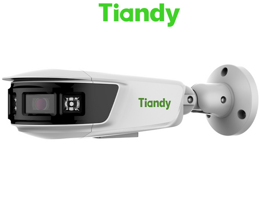 Tiandy IP Camera: Dual Image Sensor. 1/2.7" CMOS Sensor with IR CUT (0.0001Lux)