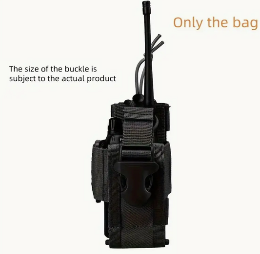 Tactical Radio Pouch MOLLE-Compatible Walkie