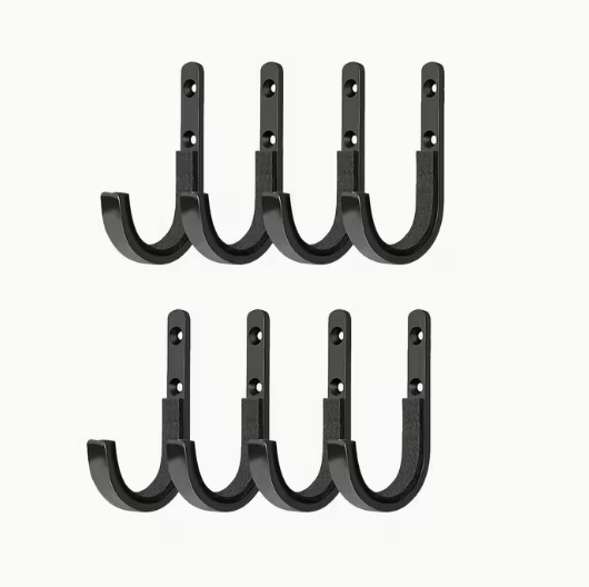 2/4/8pcs Wall-mounted Gun Rack Hook, Used for Storing Rifles, Shotguns and Bows