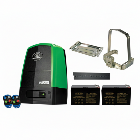 Centurion Gate Motor Full Kit D6 SMART Incl Base Rack Anti-Theft Bracket