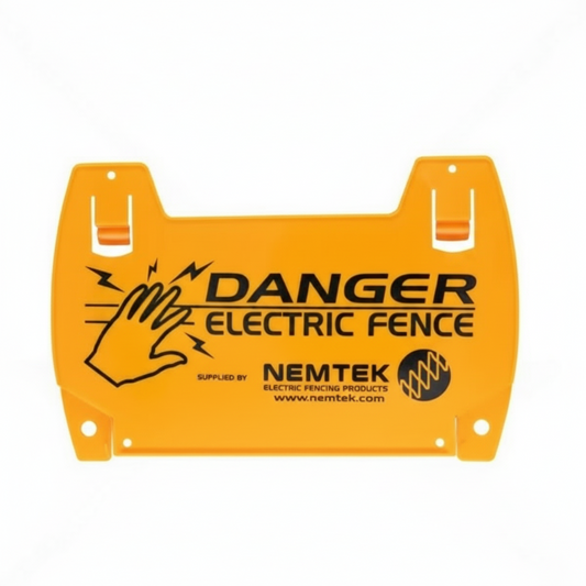Nemtek Warning Sign Electric Fence Large