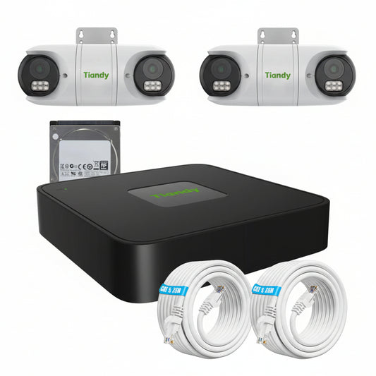 Tiandy IP AK Series 8 Channel OMNI Kit