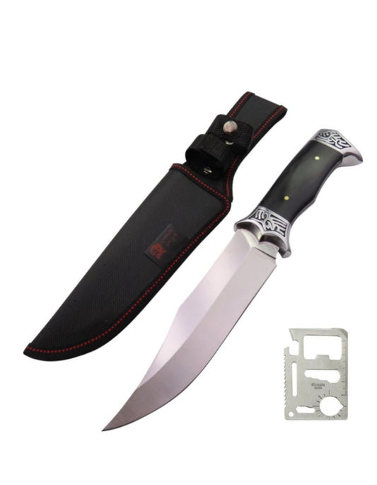 Shadow Scribe Outdoor Survival Knife – Fixed Blade