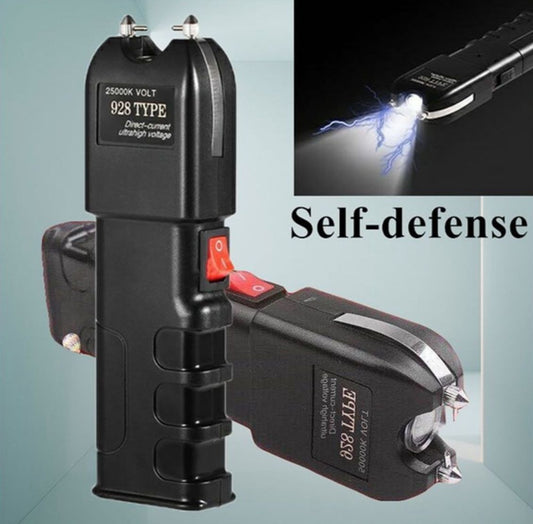 150,000W Personal Protection Stun Device with Flashlight (FA-928)