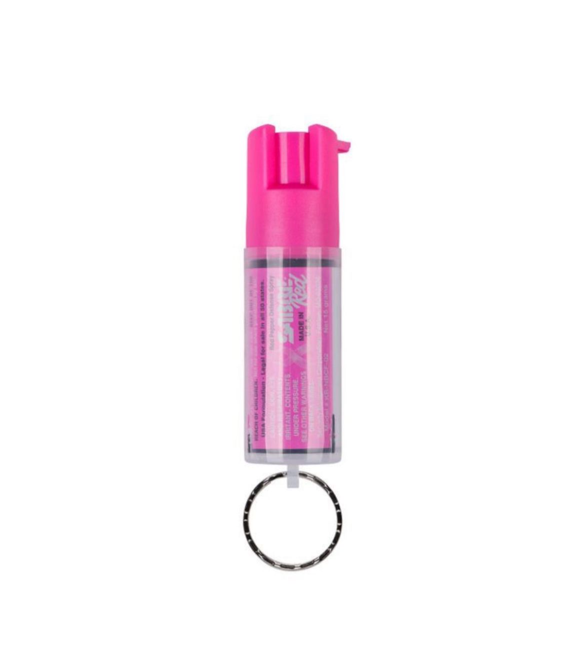 Sabre Compact Key Ring Pepper Spray – Pink Edition