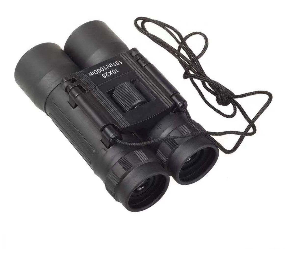 Folding Binoculars 10x25 – Lightweight & Portable