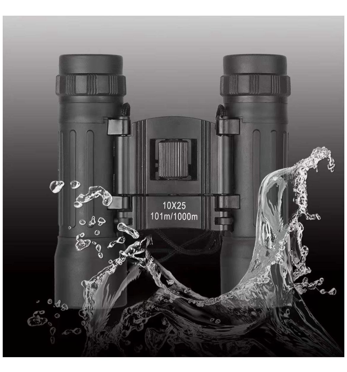 Folding Binoculars 10x25 – Lightweight & Portable