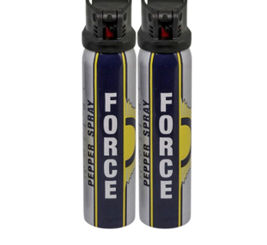 Dual Pack 120ml Pepper Spray for Self-Defense