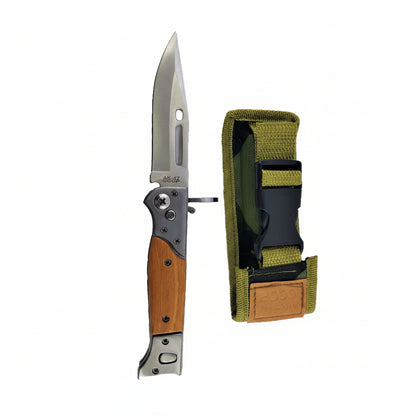 CCCP AK47 Button-Release Folding Pocket Knife