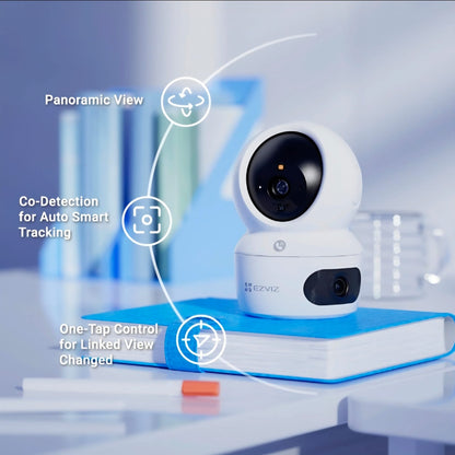 EZVIZ H7C Dual 2K+ Patrol Mode Pan/Tilt WiFi Indoor Camera