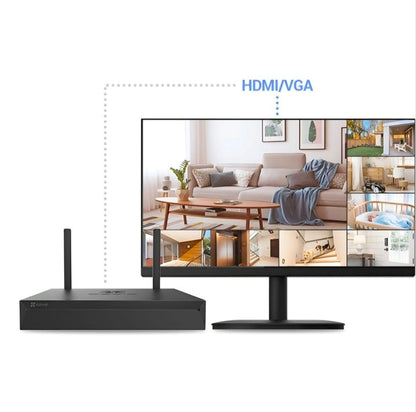 EZVIZ Smart Home 8ch NVR/ 4 Camera 2K Kit with 1TB HDD