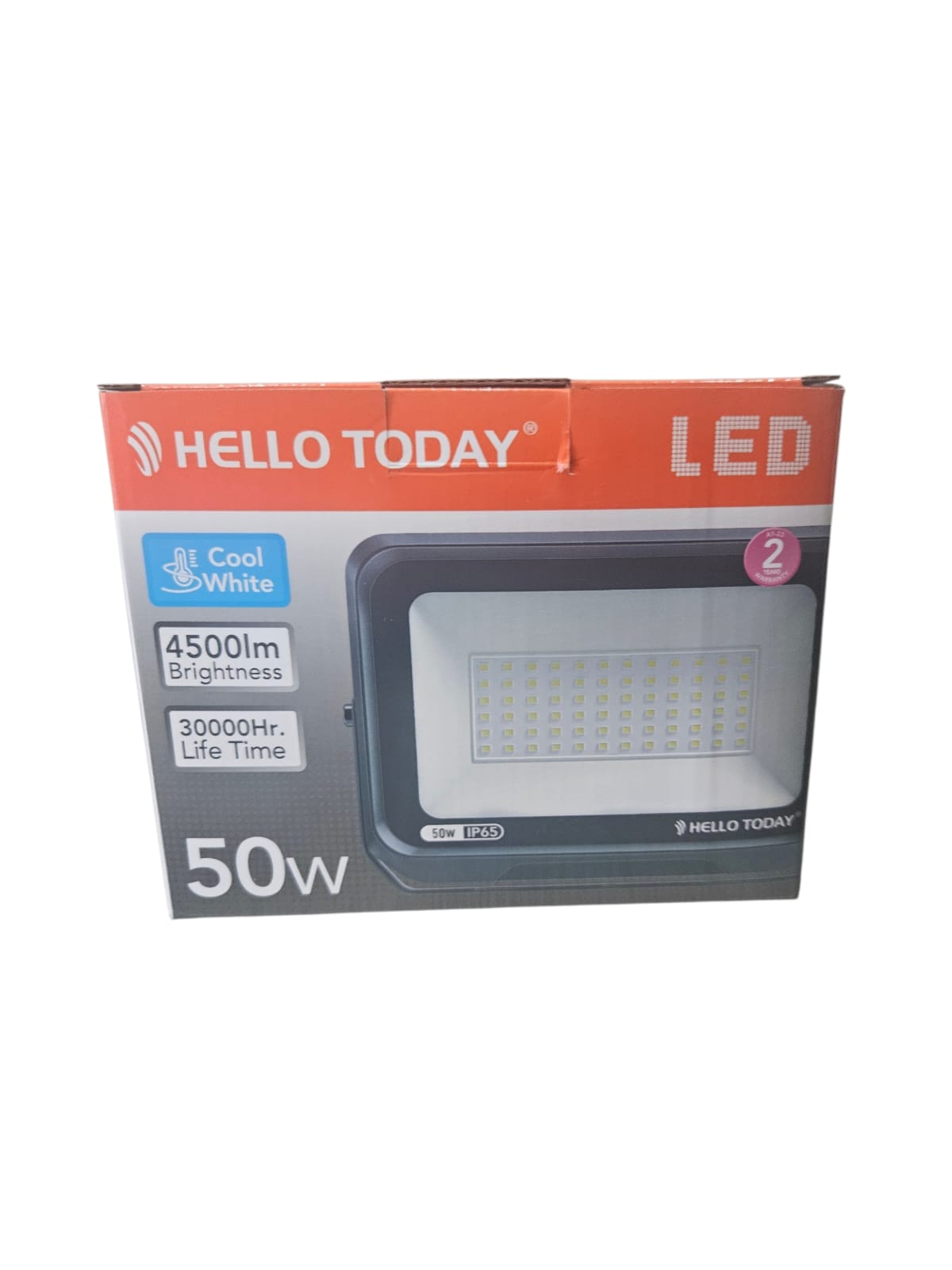 50 Watt LED Flood Light Hello Today