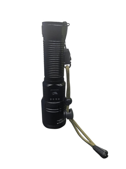 Smiling Shark 6000 Lumens Torch Rechargeable Flashlight 4 Mode Super Bright