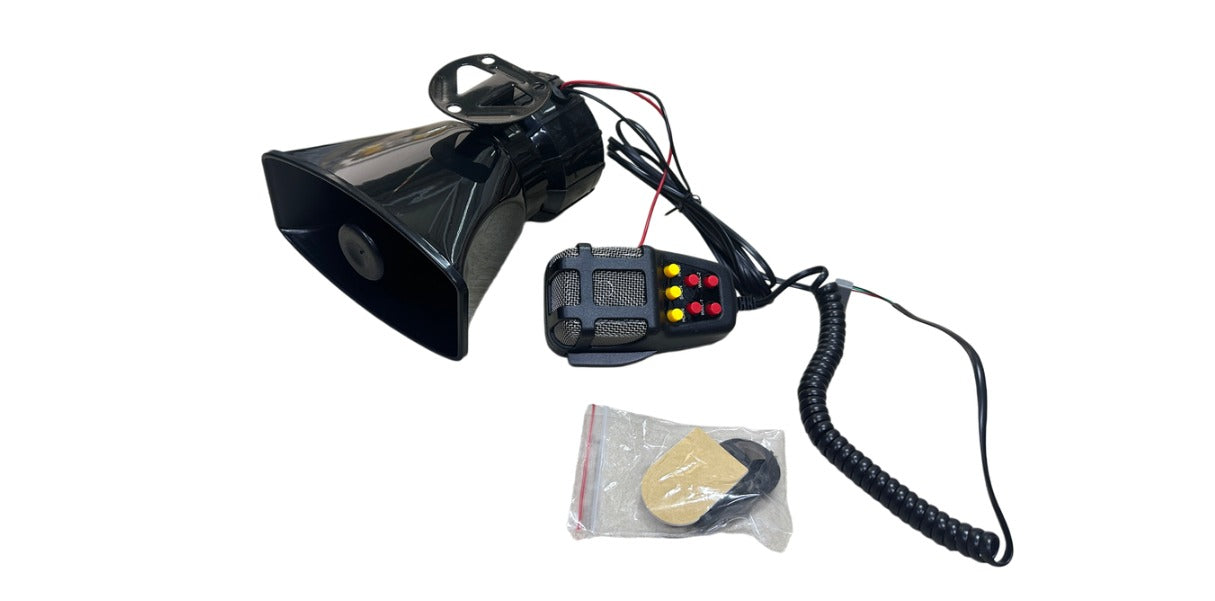 Car Alarm Electronic Horn square port 7-tone 12V