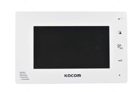 Kocom 4wire 7" Col Handsfree Monitor - White
